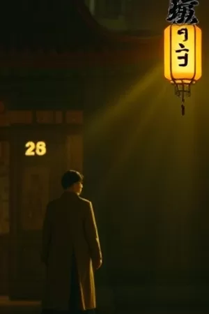 《千帆过尽》剧集封面，写字楼玻璃幕墙映出的黄昏
